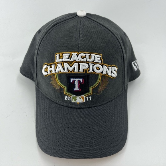 New Era Texas Rangers 2011 League Champion Cap - Picture 1 of 6